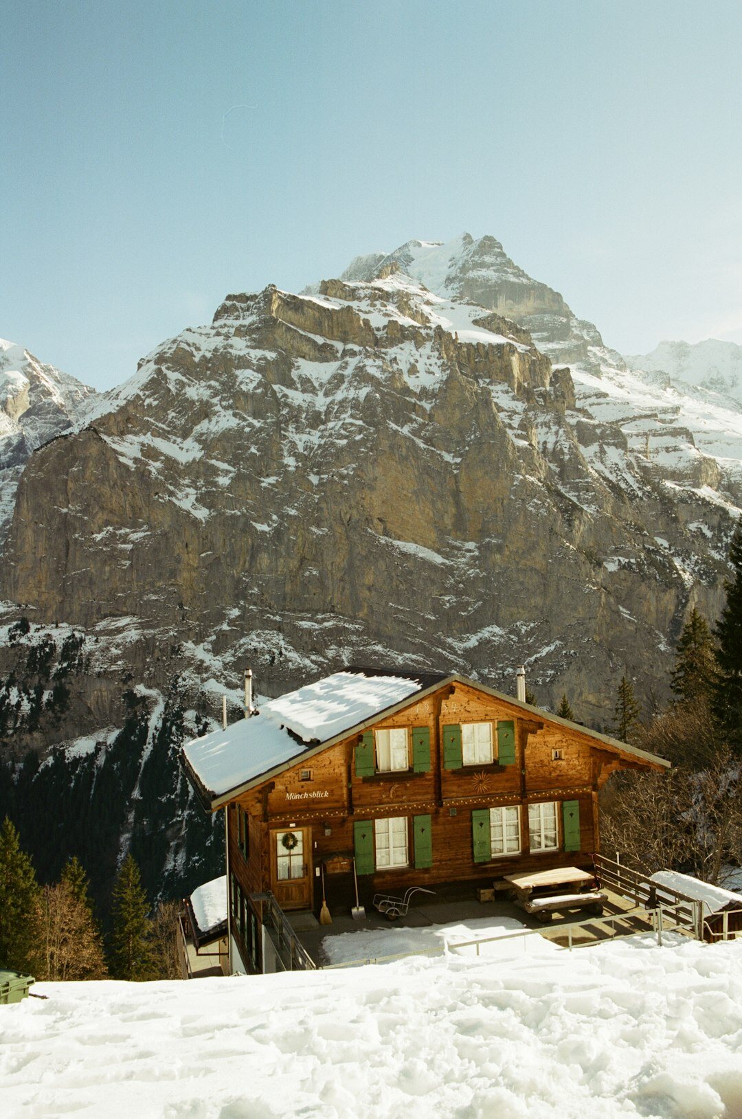 sustainable swiss chalet
